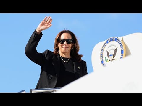 'I'm good' | Kamala Harris leaves for Philadelphia from Pittsburgh