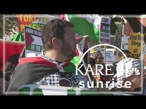 Minnesotans rally for peace amidst dire humanitarian crisis in Gaza