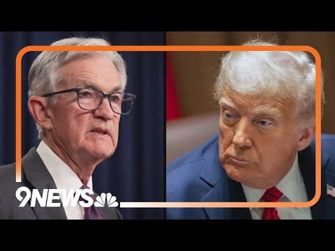 Trump Downplays Clash With Fed Chair Powell