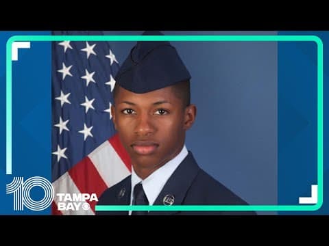 Civil rights attorney Ben Crump speaks with family of US airman shot by Florida deputy