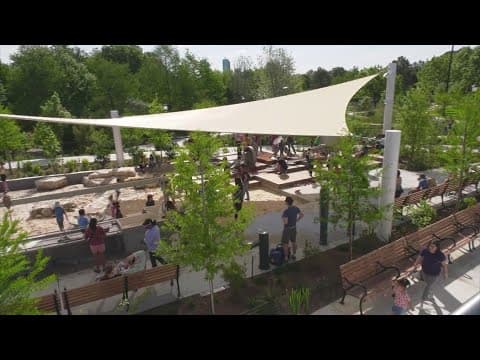 Hermann Park Commons now officially open