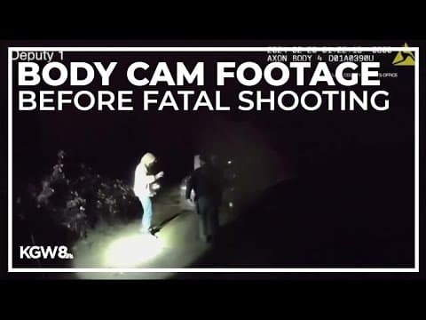 Body cam video shows moments leading up to deputies' deadly shooting of Brush Prairie man