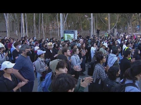 University of California unionized workers authorize leadership to call for a strike over protests