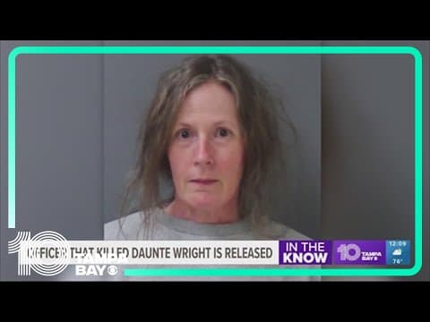 Former officer who shot, killed Daunte Wright released from prison