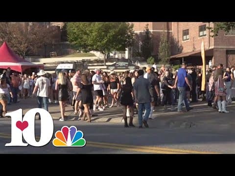 Fans line up to see Morgan Wallen perform in Neyland Stadium