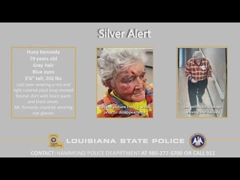 Hammond Police looking for missing 79-year-old