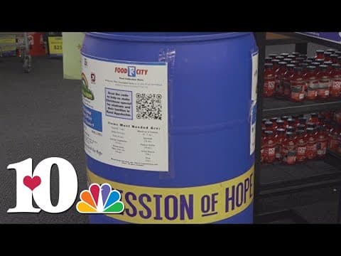 Mission of Hope Blue Barrel Drive begins Friday