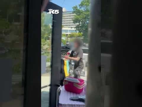 Video shows man attacking Seattle business owner