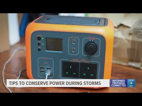 How to power up your devices when you lose power during a storm