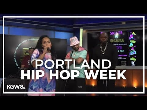 Portland Hip Hop Week Freestyle at KGW