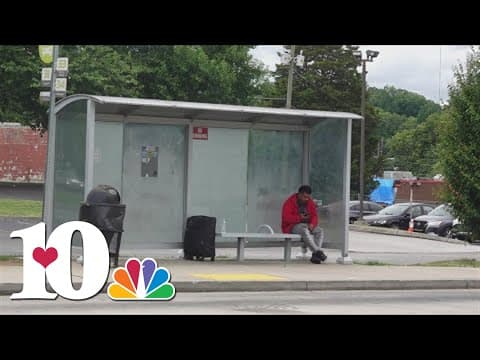 Advocates say that Greyhound passengers waiting long times in hot temperatures in Knoxville