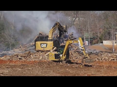 Douglas Lake debris cleanup underway after Hurricane Helene