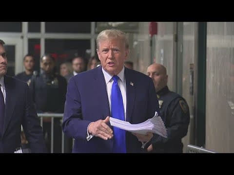 Jury selection for former President Trump's criminal trial in New York continues