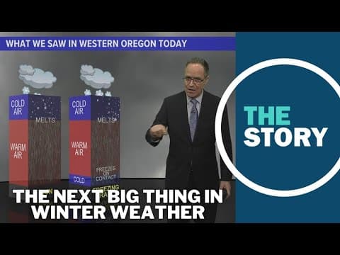 Here's why Portland can expect freezing rain in the next round of winter weather