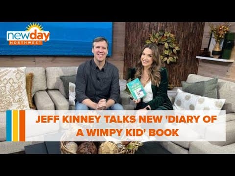 Jeff Kinney talks new 'Diary of a Wimpy Kid' book - New Day NW