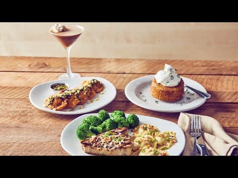 Taste of the Fall menu at Bonefish Grill