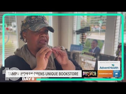 Elevating Black authors: Former teacher opens unique bookstore in Tampa Heights