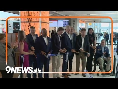 New restaurants open at Denver's airport