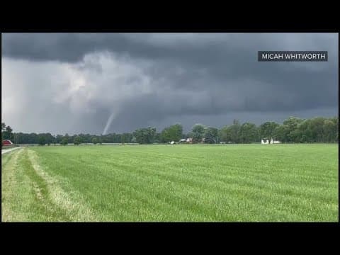 WATCH: Tornado touches down in Tipp City, Ohio