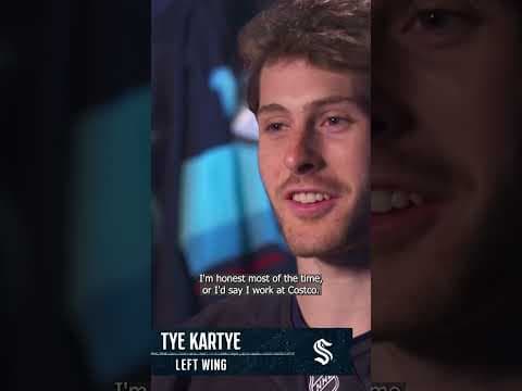 Kraken players humorously explain how they respond when asked what they do for work #kraken #king5