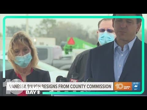 DeSantis to appoint replacement for Manatee County Commissioner Vanessa Baugh