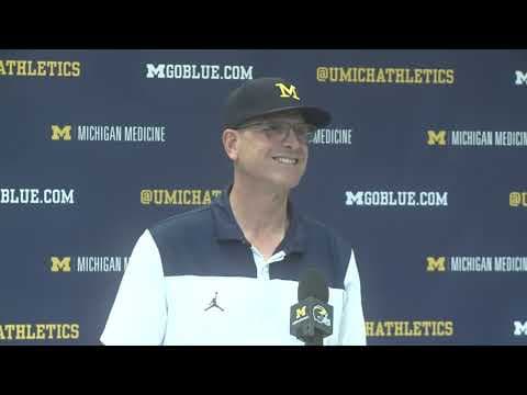 Jim Harbaugh takes questions on sign-stealing allegations, NCAA investigation in weekly presser