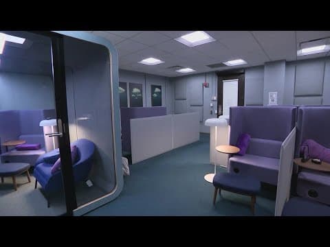 Sensory spaces for people with specific needs