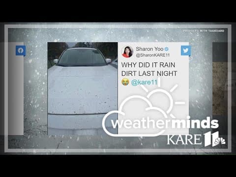 Storms drop a coating of 'dirt rain' on the Twin Cities