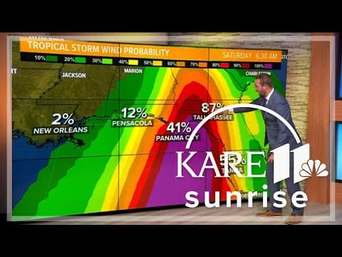 Tropical Storm Helene forces Florida residents to evacuate