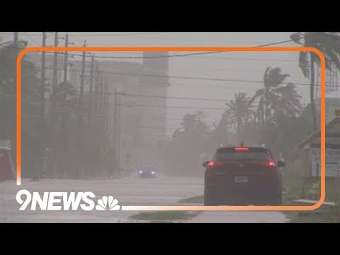 Hurricane Debby Makes Landfall in Florida