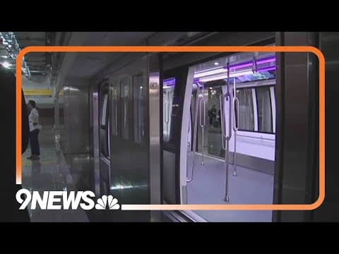 Denver International Airport gets new train cars