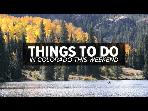 Things to do in Colorado this weekend: Sept. 5-7