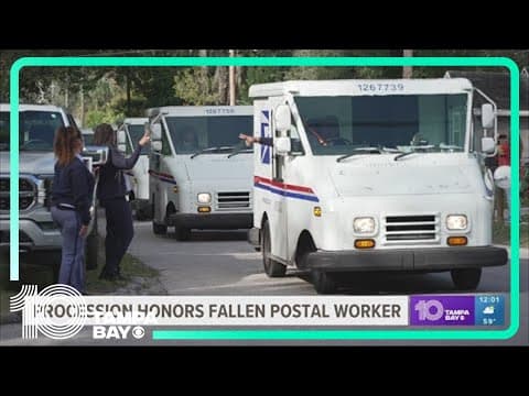 USPS honors postal worker killed in hit-and-run