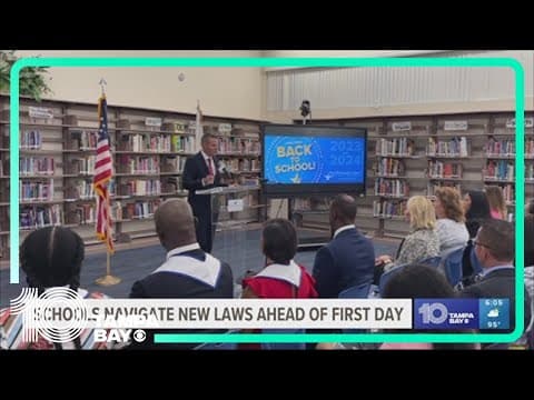 Florida schools navigate new rules, laws ahead of first day