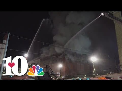 Crews starting to tear down the former Parks-Belk building