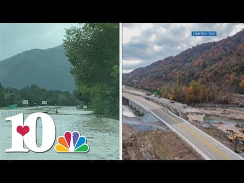 What happened to Kinser Bridge, Nolichucky Dam in Greene County when Helene hit