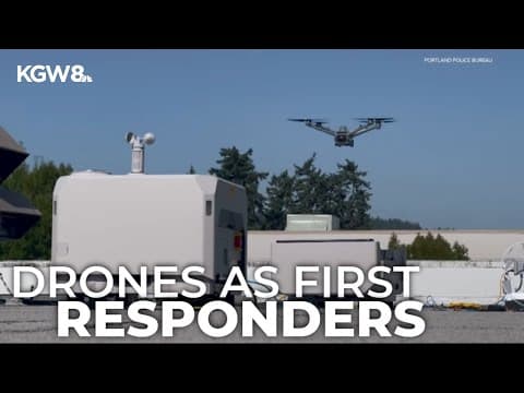 Portland police launches pilot program, allowing drones to deploy to crime scenes