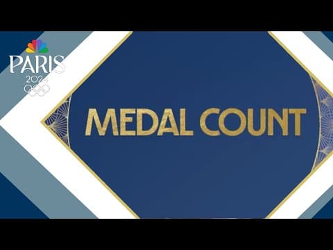 Paris Olympic Games medal count: Team USA tops with 43 total, France adds 9 more medals