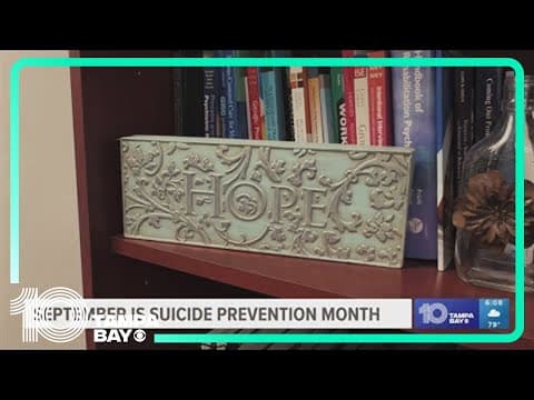 USF associate professor is raising awarness about suicide prevention
