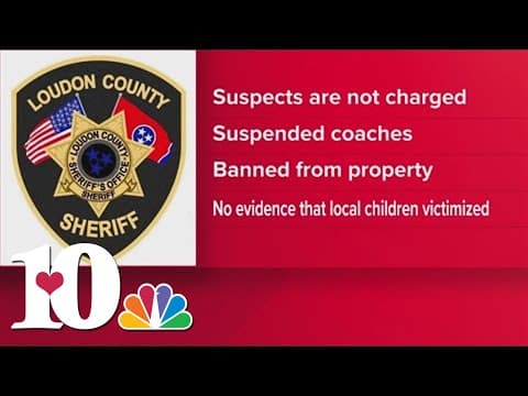LCSO: Volunteer coaches in Loudon County Schools suspended amid child exploitation investigation