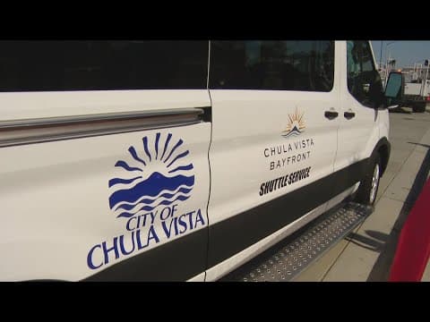 A free, all-electric shuttle service is now operating in Chula Vista