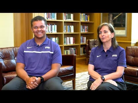 Texas mother and son talk about graduating college together on same day