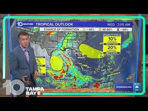 Tracking the Tropics: Potential Tropical Cyclone 1 to impact parts of Texas Gulf Coast