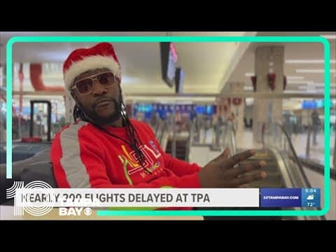 Nearly 200 flights delayed out of Tampa International Airport, mostly from Southwest