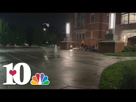 Pro-Palestinian demonstrations peacefully end without arrests Friday night on UT campus