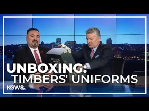 Unboxing Portland Timbers' new uniforms