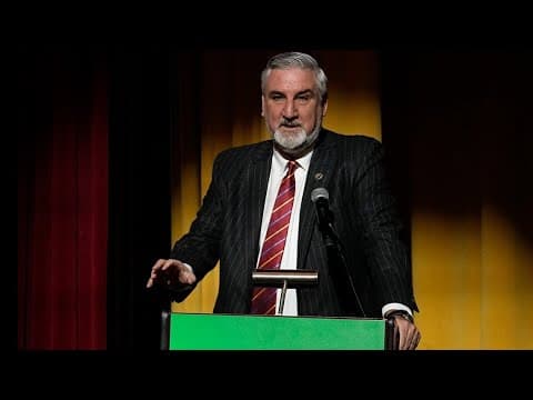 Gov. Holcomb final Indiana State of the State address