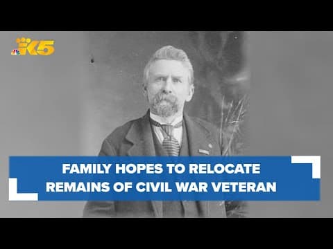 Lewis County family hopes to exhume, relocate remains of Civil War veteran