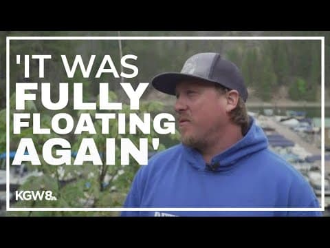 Detroit Lake levels finally high enough to open for the season