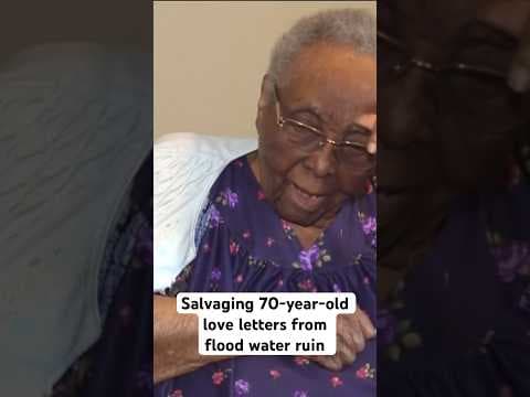 Salvaging 70-year-old love letters after Logan Heights home flooded in January